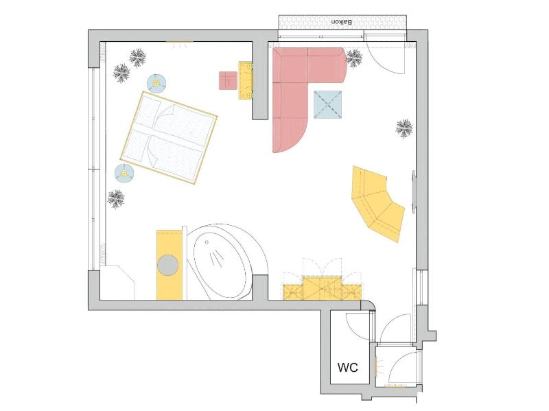 Junior Suite with Balcony and Mountain View image 3