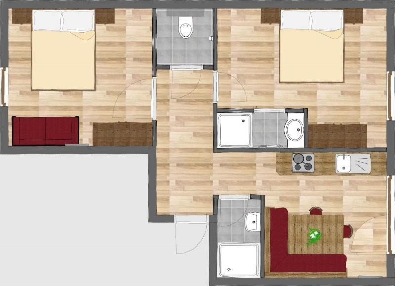 Two-Bedroom Apartment with Balcony image 2
