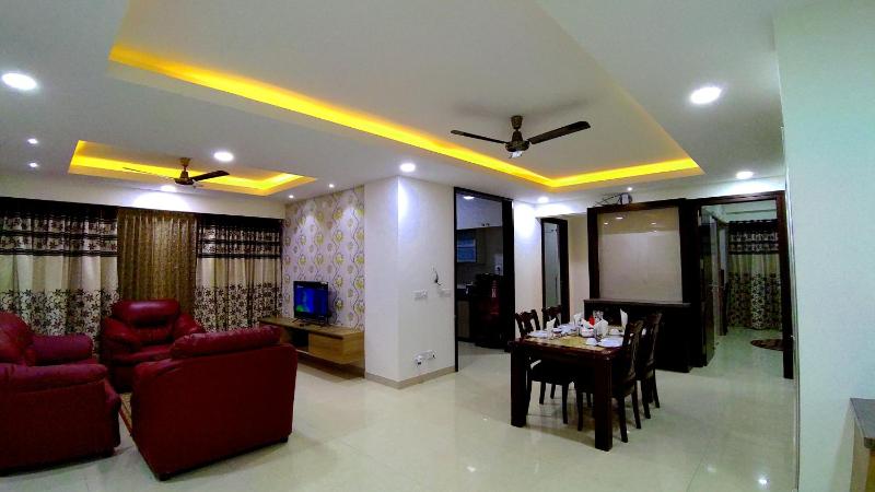 A Superior King Room Manyata Tech Park IT Corporate Service Apartment - image 25