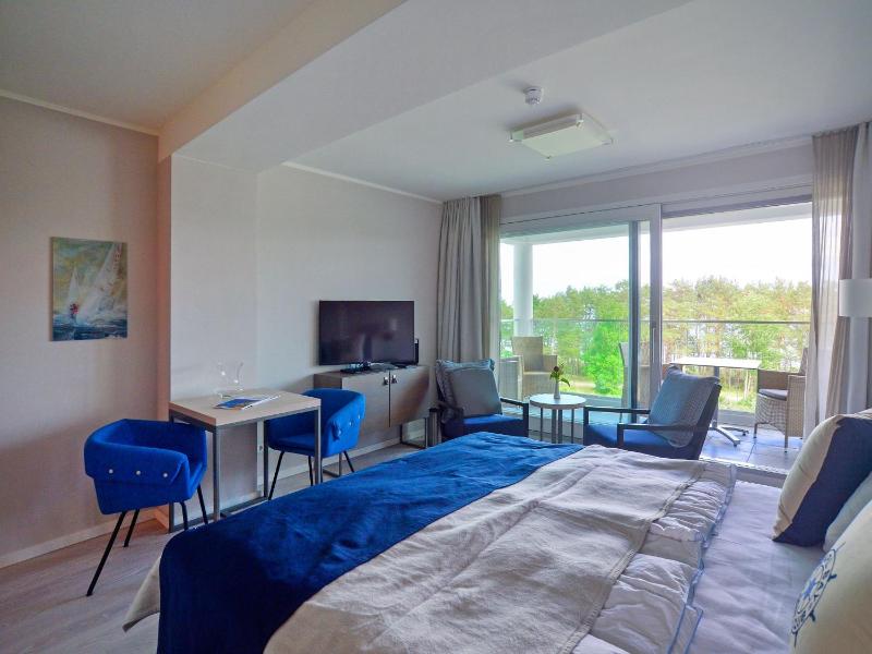 Dünenresidenz Prora - 1-Raum-Ferienwohnung mit Meerblick 1 Schlafzimmer und Balkon NP-515 - image 4