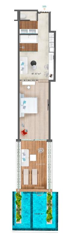 Sea View Suite with Private Pool image 2