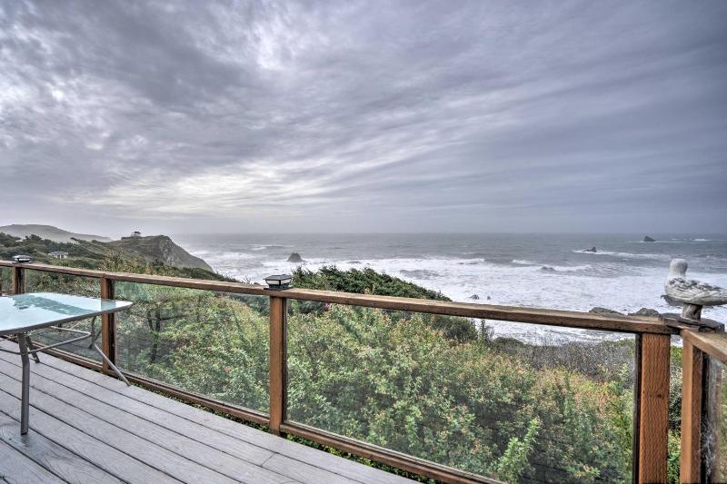 Serenity By The Sea - Chic Oceanfront Home with Deck Images