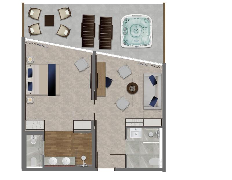 Luxury Suite with Balcony and Sea View image 3