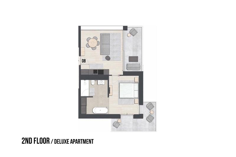 Deluxe Apartment image 2
