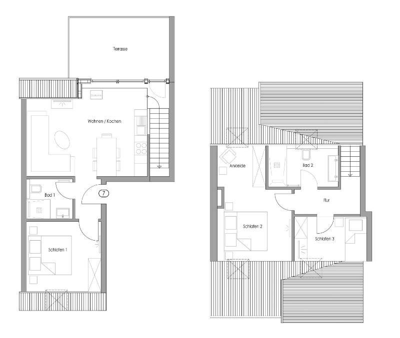 Apartment with Terrace image 2