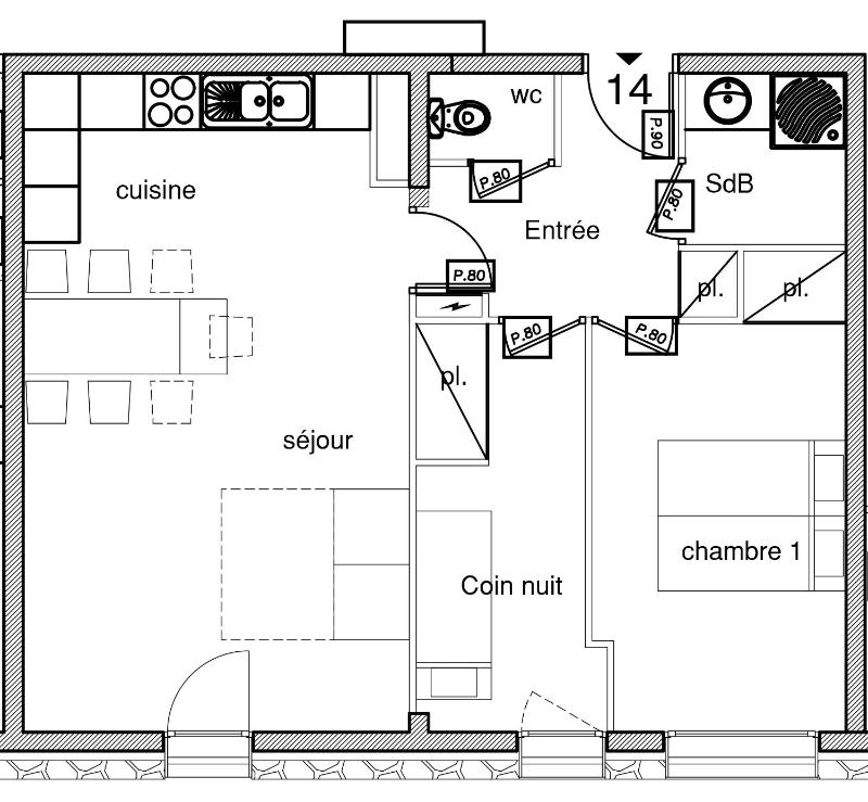 Two-Bedroom Apartment image 2