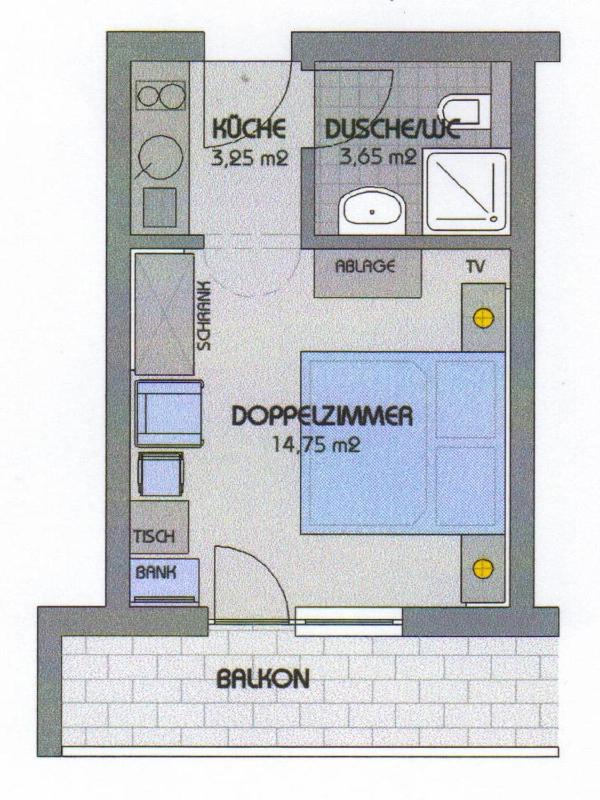 Studio with Balcony 6 image 4