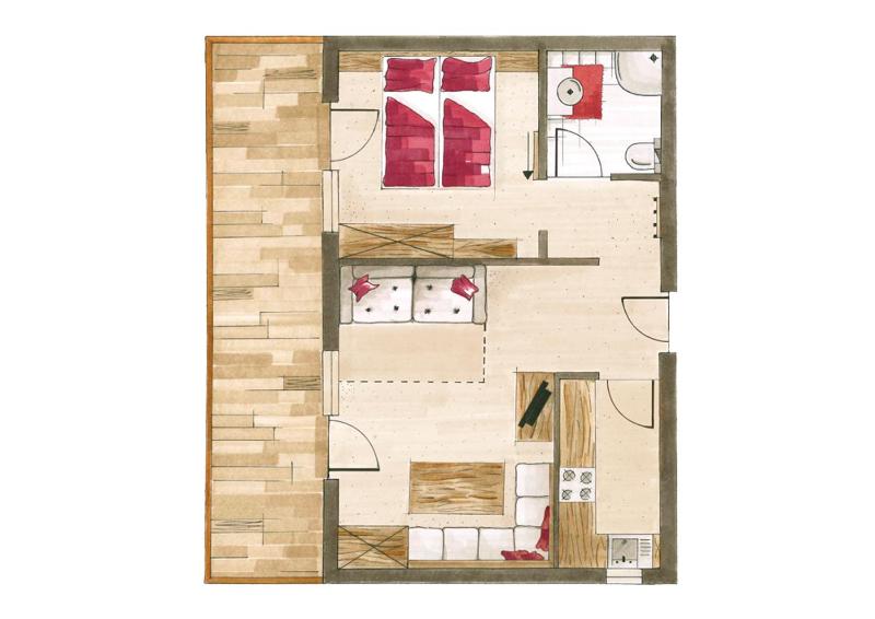 One-Bedroom Apartment image 2