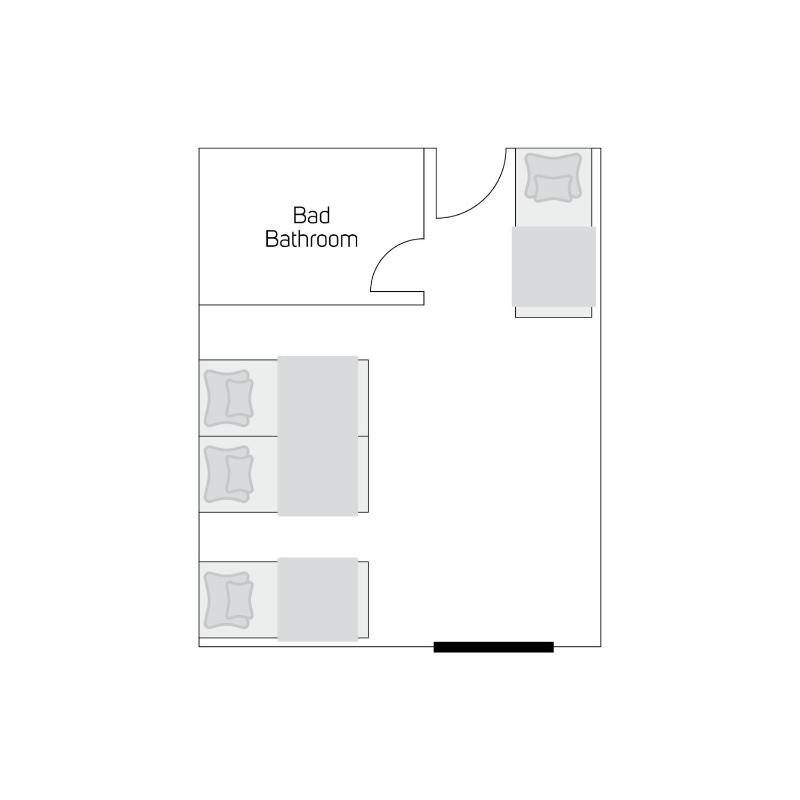 Quad Room Facing The Courtyard image 3