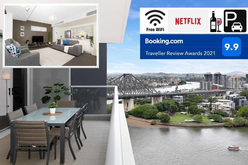 Executive 3 Bedroom Family Suite - Brisbane CBD - Views - Netflix - Fast Wifi - Free parking - image 1