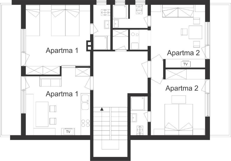 One-Bedroom Apartment with Balcony image 1