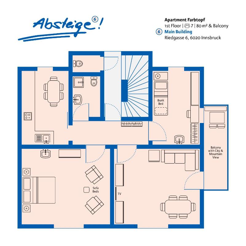 Absteige Innsbruck- Zentrale Ferienapartments - image 8
