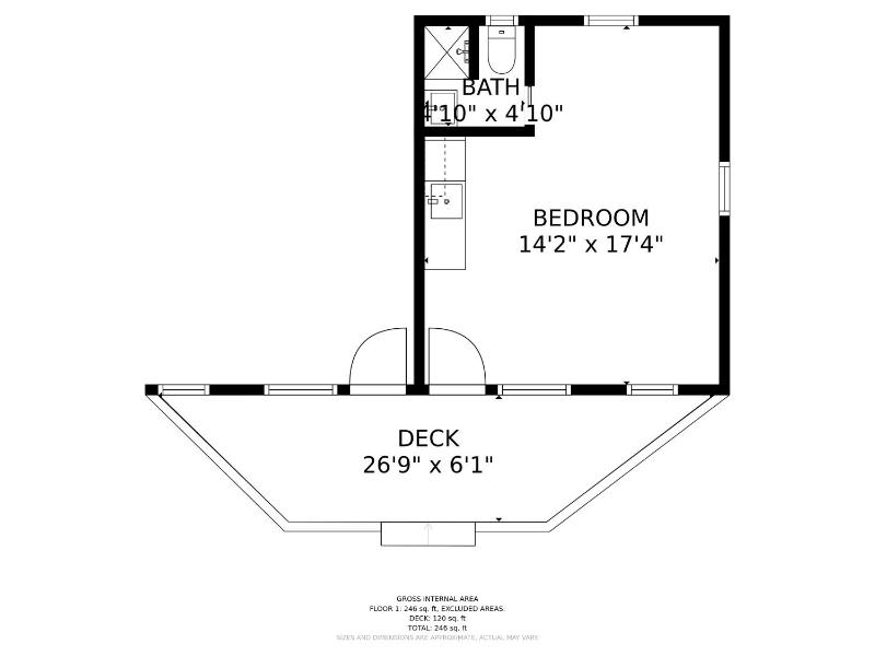 Studio with Lake View image 2