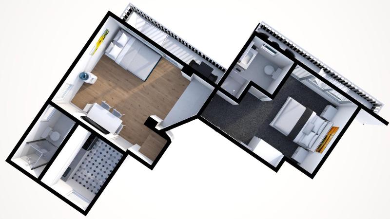 Apartment with Balcony and Sea View image 3