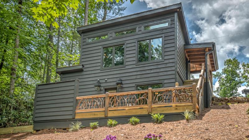 La Pequena Pecos - Modern Rustic Tiny Home along the River! | fire pit - image 11