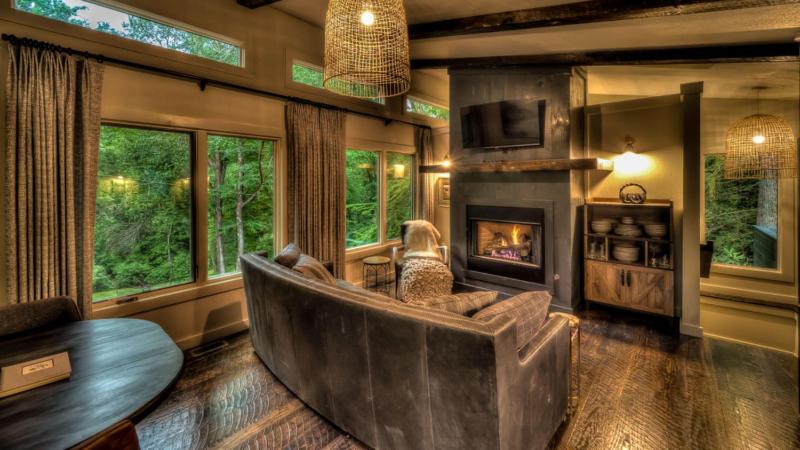 La Pequena Pecos - Modern Rustic Tiny Home along the River! | fire pit - image 14