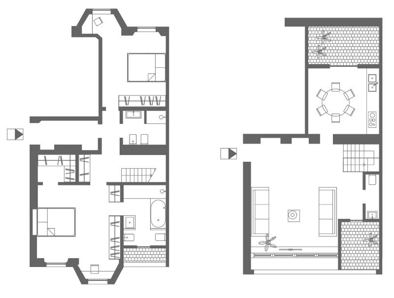 Duplex Apartment with Two Bedrooms  image 2