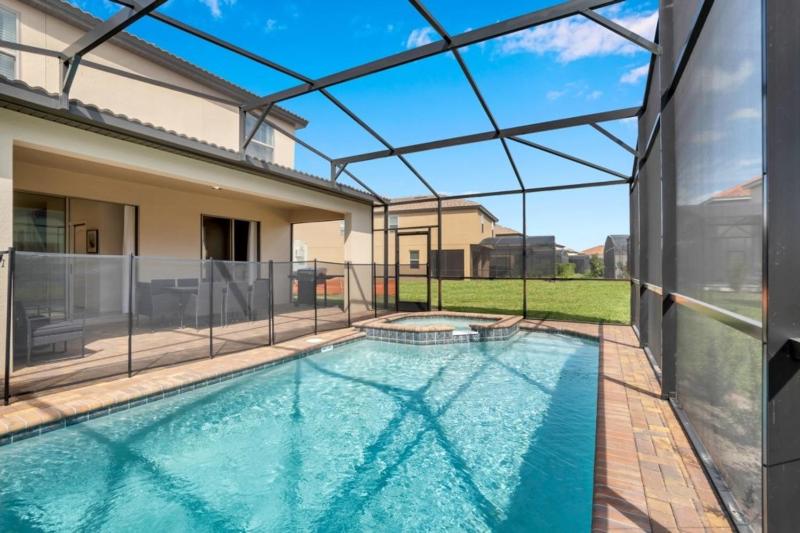 Best Resort Near Disney Private Pool & Spa Home! villa - image 20