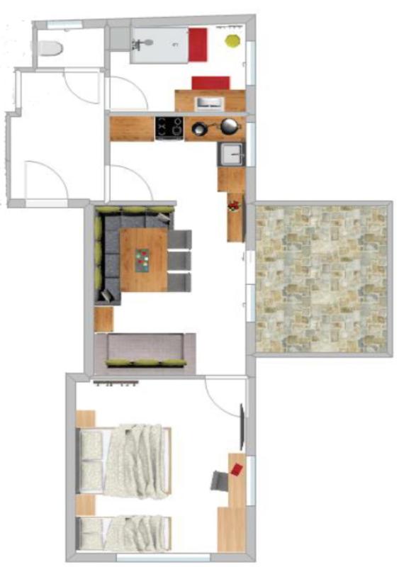 Apartment with Terrace image 3