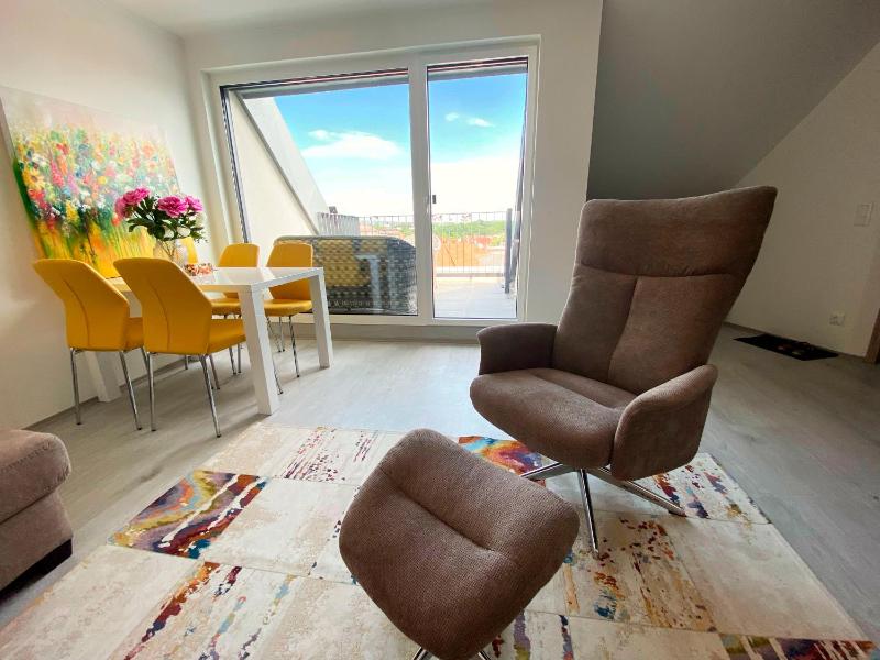 Panorama view apartment in city center Images
