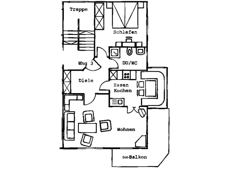 One-Bedroom Apartment image 2