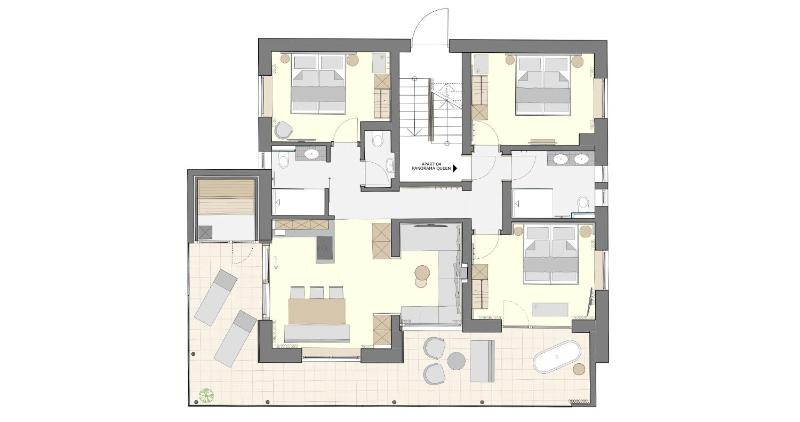 Superior Apartment with Sauna and Panorama View image 2