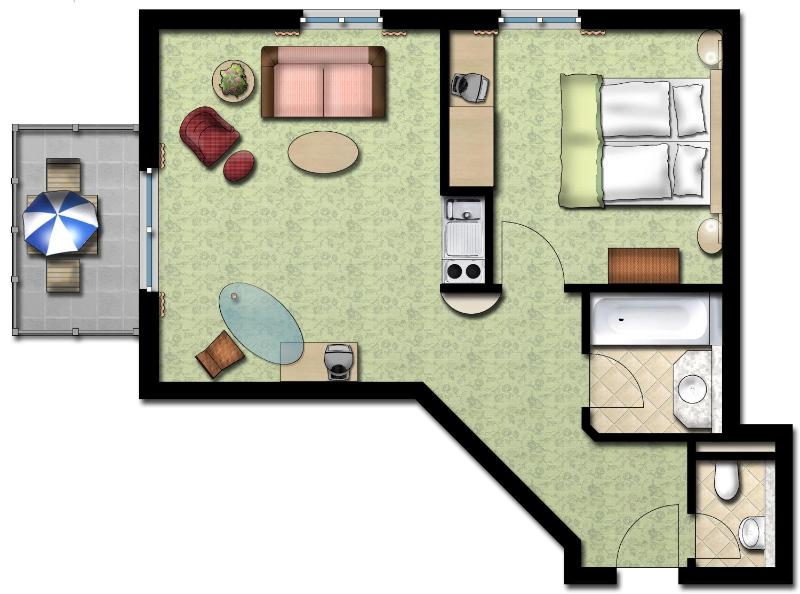 One-Bedroom Apartment - Birdie (3-4 persons) image 4