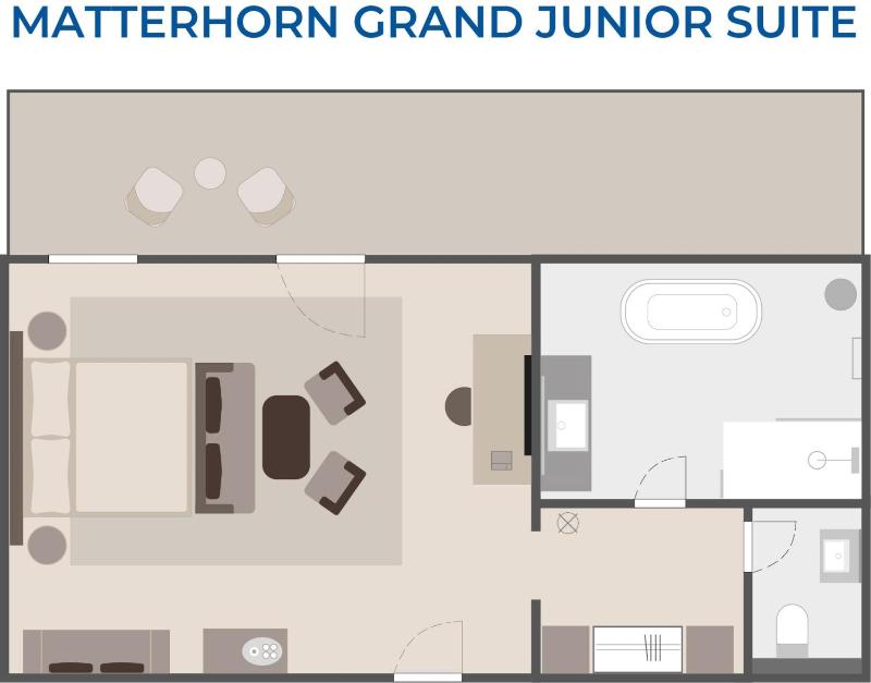 Grand Junior Suite with Matterhorn View image 2