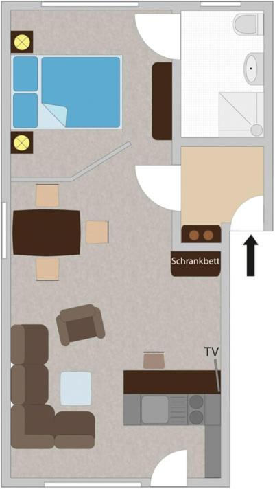 One-Bedroom Holiday Home image 2