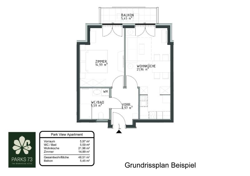 Apartment with Garden View image 2