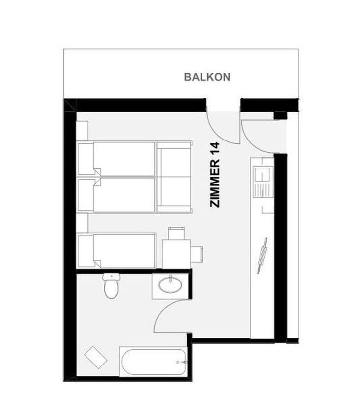 One-Bedroom Apartment with Balcony image 2