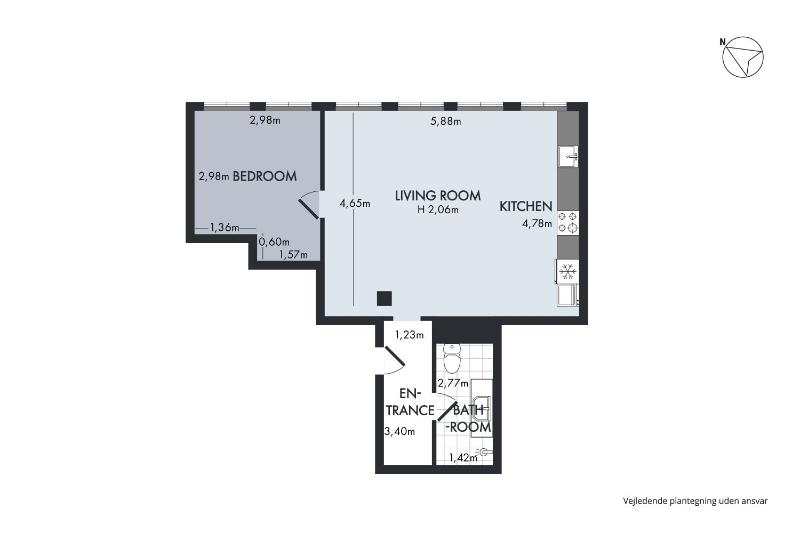 Regent 4- Cute 1-Bdr Apt in Centre of Copenhagen - image 7