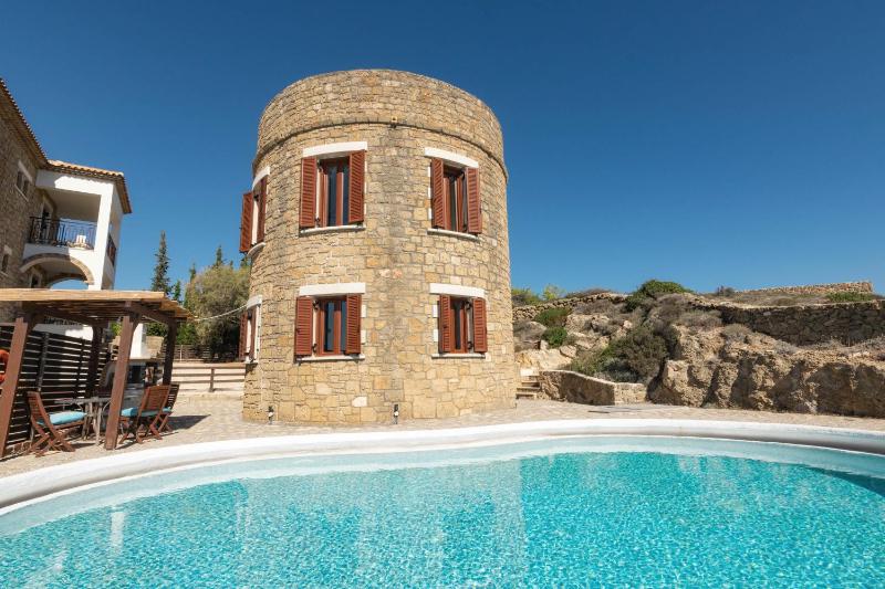 Argo - Seaside Tower Villa with Private Pool and Sea View image 2