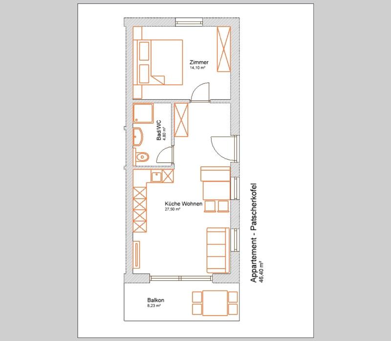 One-Bedroom Apartment image 2