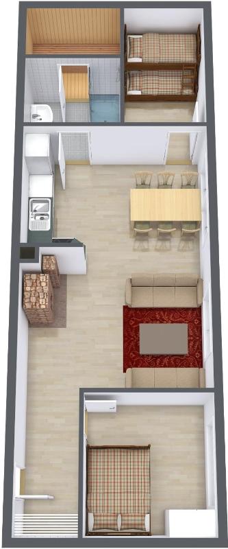 Two-Bedroom Apartment (6 Adults) image 2
