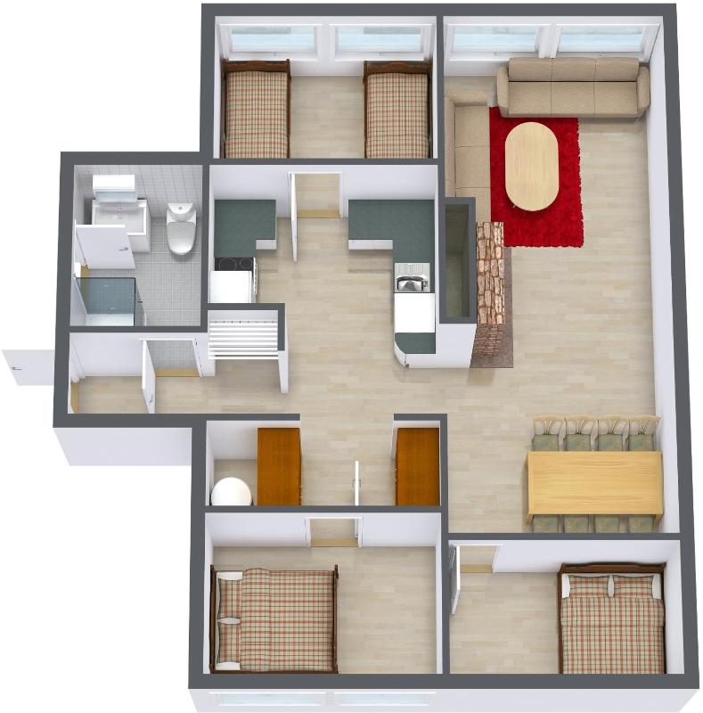 Two-Bedroom Apartment (6 Adults) image 4
