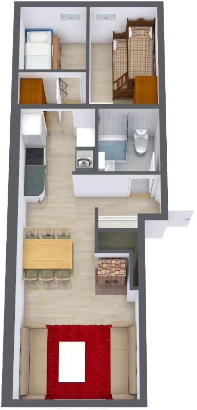 Two-Bedroom Apartment (4 Adults) image 3
