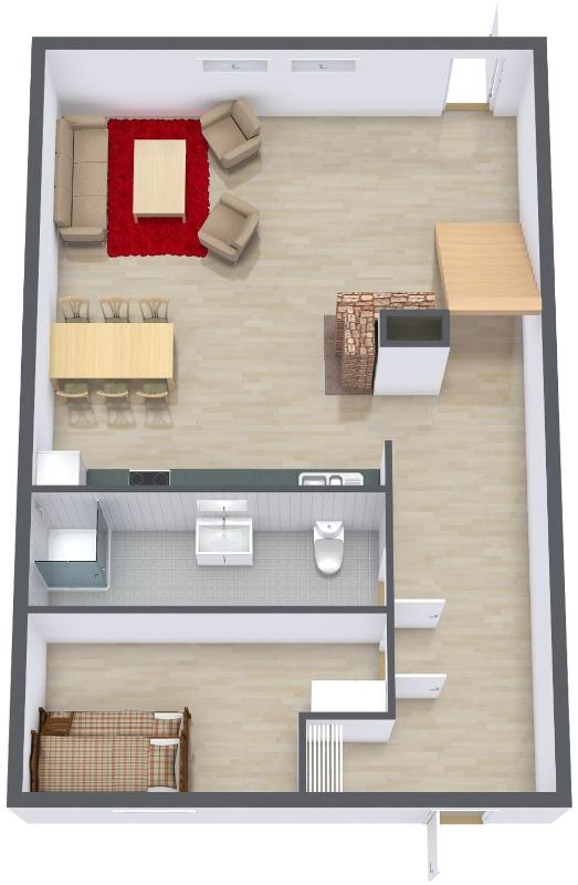 Two-Bedroom Apartment with Loft (6 Adults) image 3