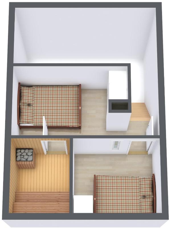 Two-Bedroom Apartment with Loft (6 Adults) image 2