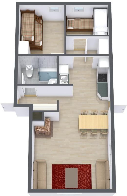 Two-Bedroom Apartment (5 Adults) image 2