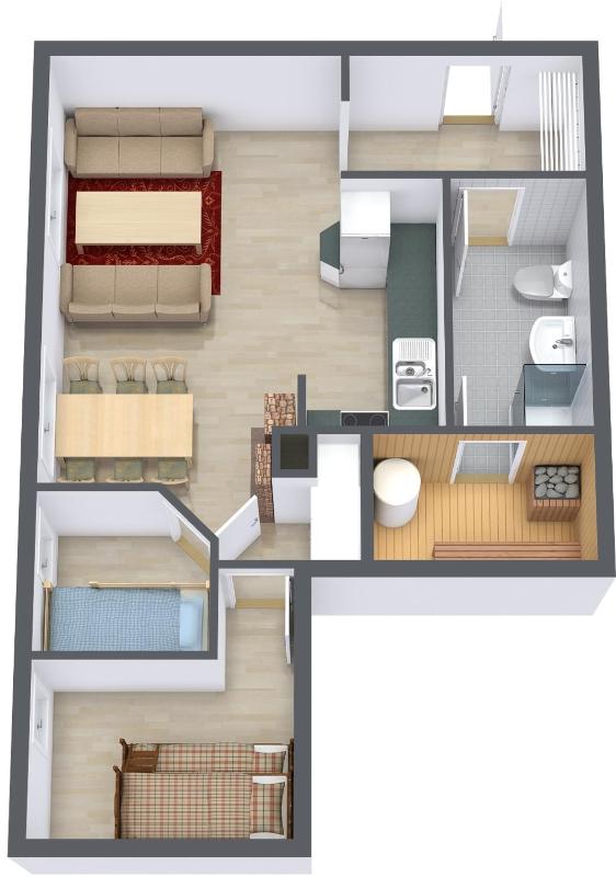 Two-Bedroom Apartment (5 Adults) image 3