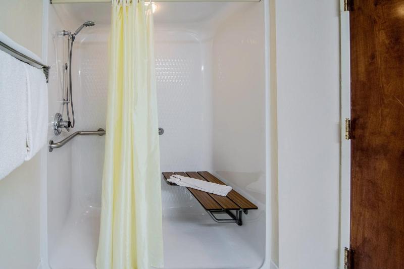Deluxe Room with Two Queen Beds Disability Access Roll-In Shower Non-Smoking image 2