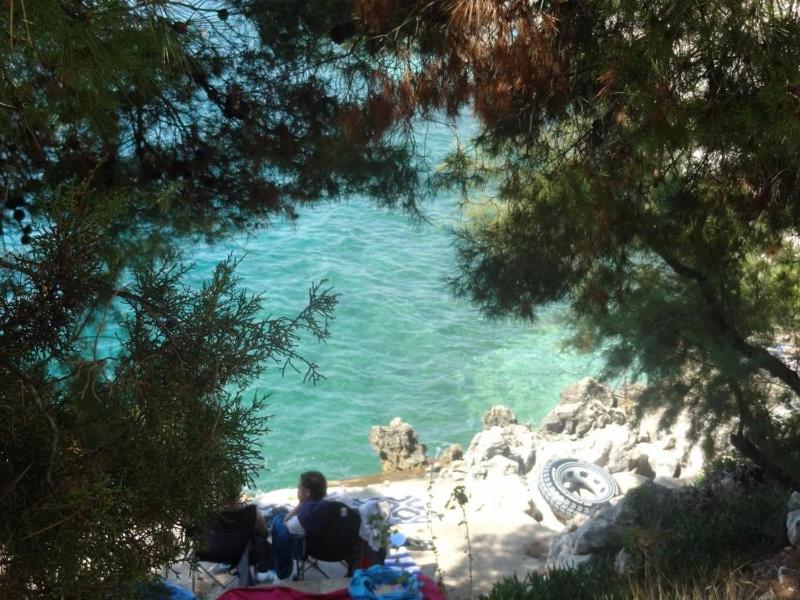Apartment in Okrug Gornji with sea view terrace air conditioning WiFi 5046-1 - image 16