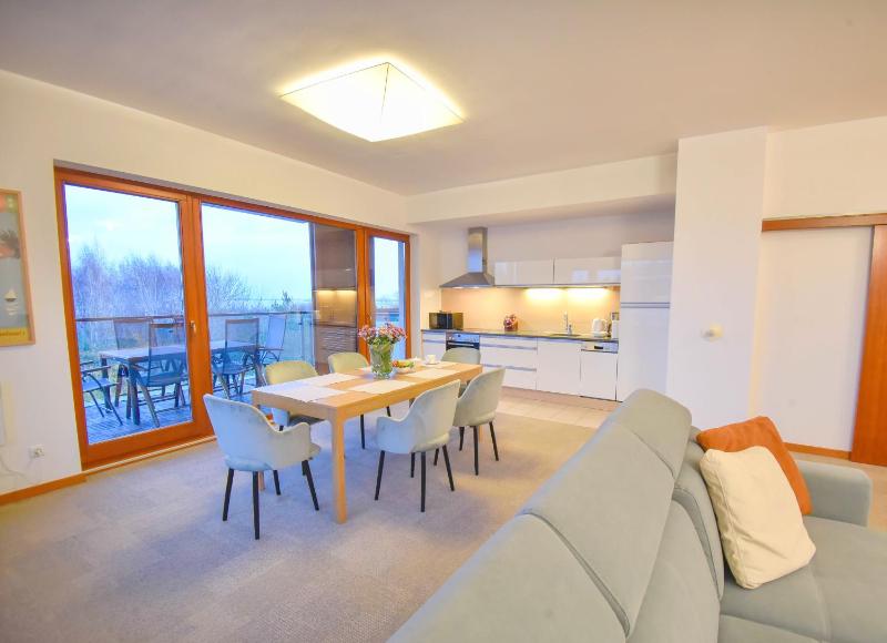 Apartament z 2 sypialniami i widokiem na morze Sea view - Baltic Park 225 Apartamenty na Wyspie - image 18