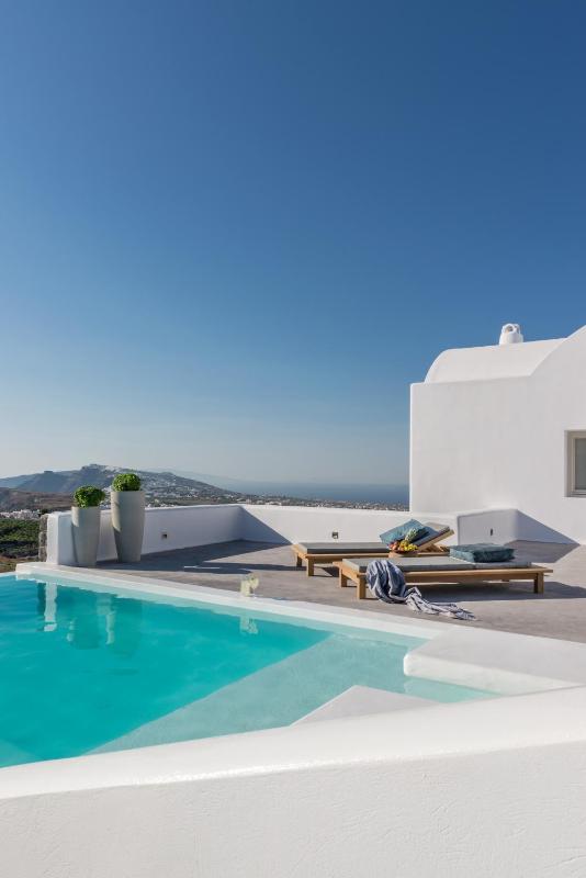 Grand White Villa with Two Private Pools image 4