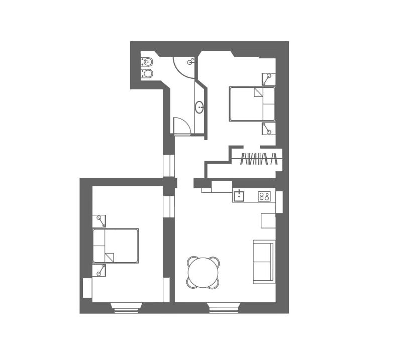 Two-Bedroom Apartment image 2
