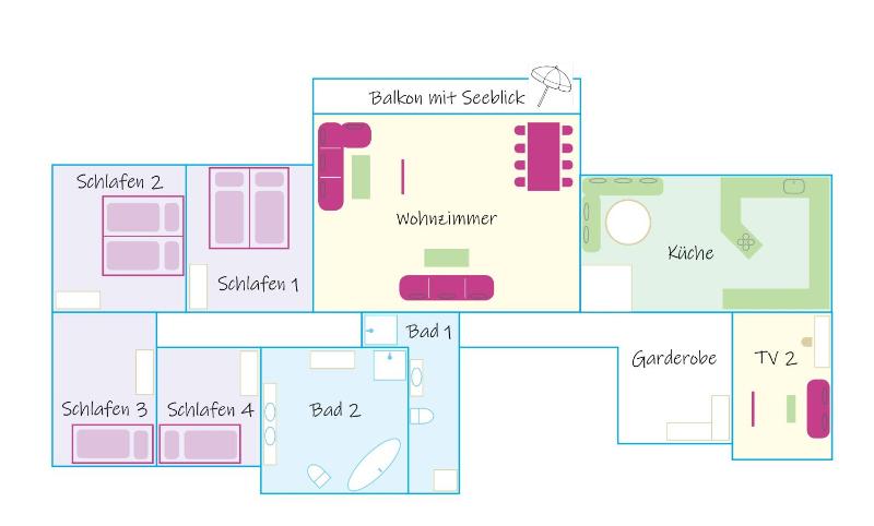 Apartment with Lake View image 3