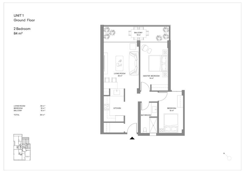 Apartment with Balcony image 2