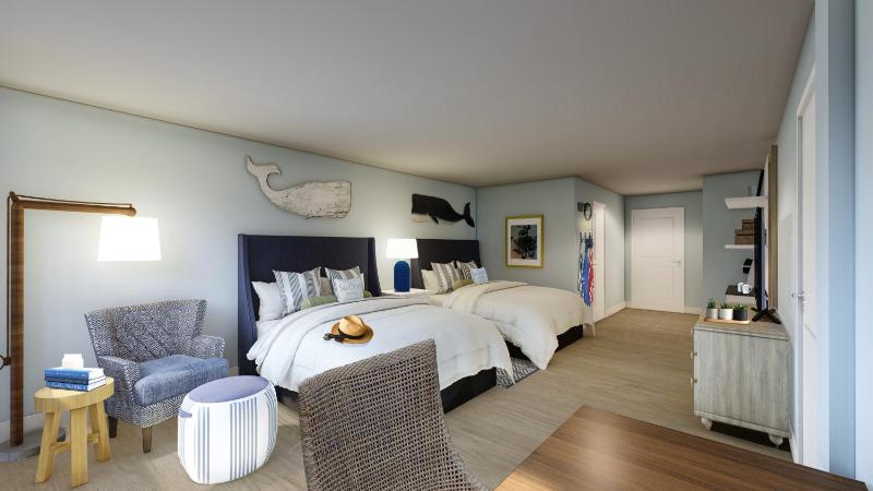 Double Room with Two Double Beds and Sun Deck image 2
