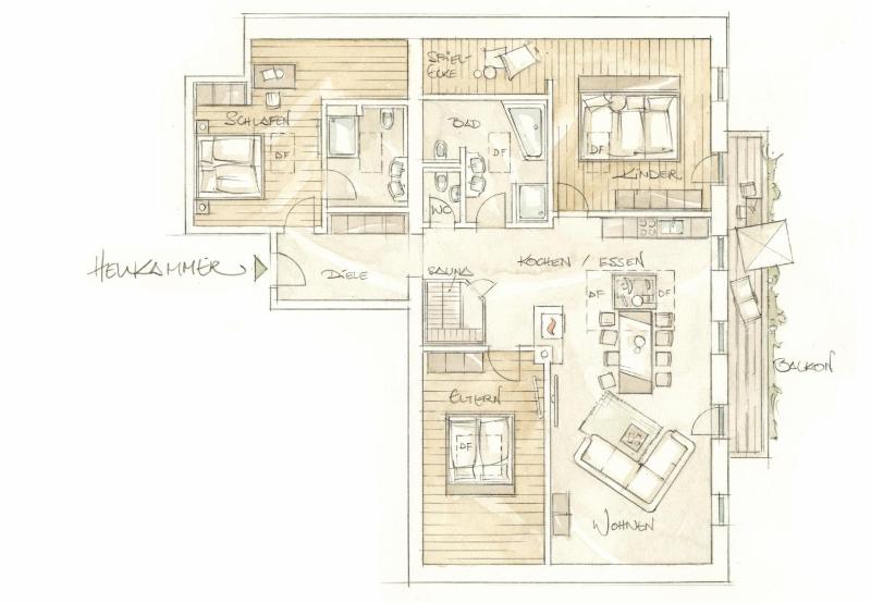 Three-Bedroom Apartment image 3